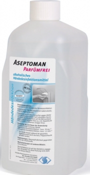 Aseptoman ® Parfümfrei :: 1 Ltr. (Händedesinfektionsmittel viruzid)