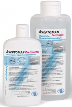 Aseptoman ® Parfümfrei :: 500ml (Händedesinfektionsmittel viruzid)