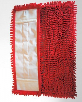 Chenille-Mopp 50cm, rot (Aufnahme: Tasche)