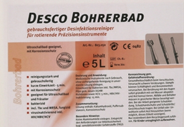 Desco Bohrerbad (Rotierende Instrumente)