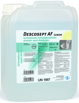 Descosept AF Lemon, 10 L (Kanister, Schnelldesinfektion)