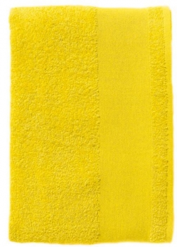 Gäste Frottierhandtuch Basic Line (gelb, 400 g/m², 30 x 50 cm)