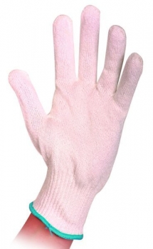 Schnittschutzhandschuh (Kasse 5) (Handschuh LEBENSMITTEL, weiß)