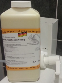 Handwaschpaste flüssig  2,5 Liter (Öko Fliespaste, umweltfreundlich)