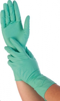 Nitril-Handschuh SAFE LIGHT (Grün, L, puderfrei)