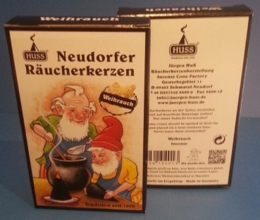 Räucherkerzen Neudorfer Original (schwarz, 