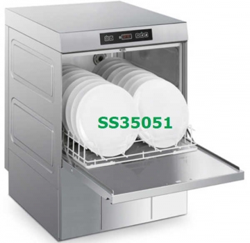 Geschirrspülmaschine mit Wasseraufbereitung (mit Drucksteigerungspumpe, ww. 400V / 230V)
