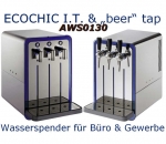 ECOCHIC IT & beer tap - Wasserspender (Gewerbe & Büro ab 80 Liter/h)